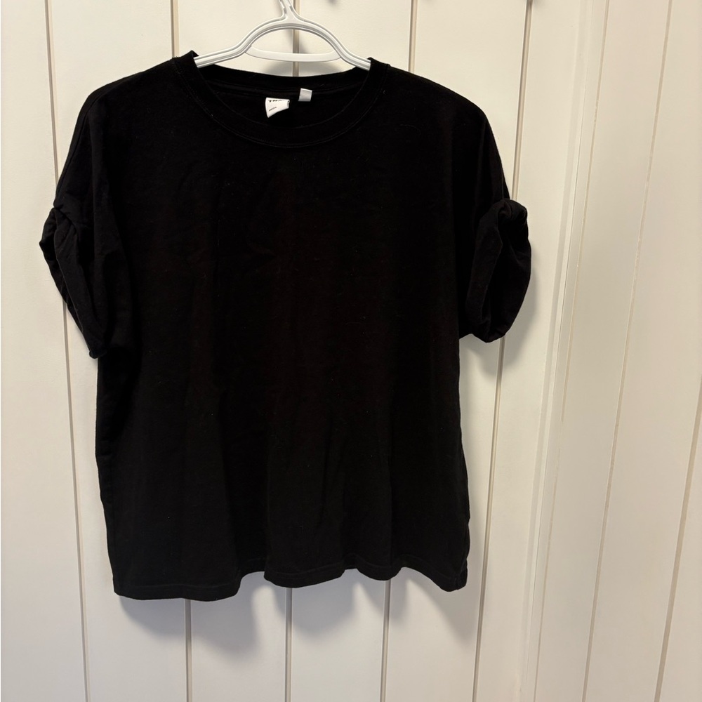 TNA 100% Cotton Black Short Sleeve Tee - Picture 8 of 12